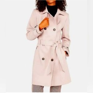Express classic pink trench coat New WithOut Tags women's size M